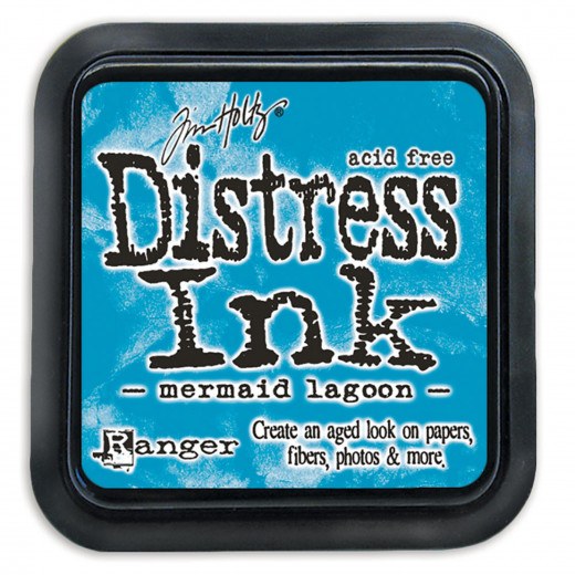 Distress Ink Kissen - Mermaid Lagoon