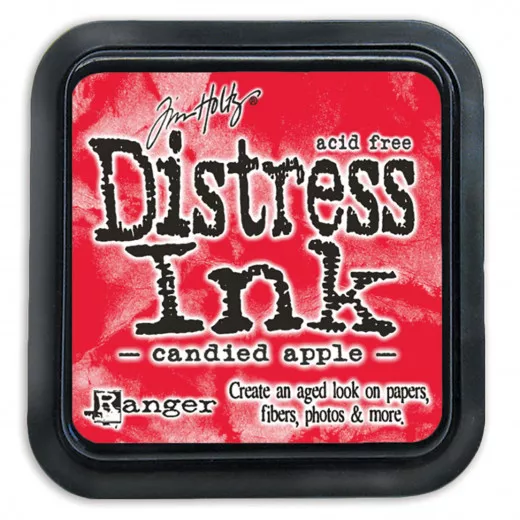 Distress Ink Kissen - Candied Apple