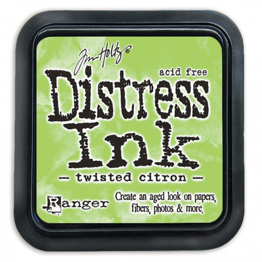 Distress Ink Kissen - Twisted Citron