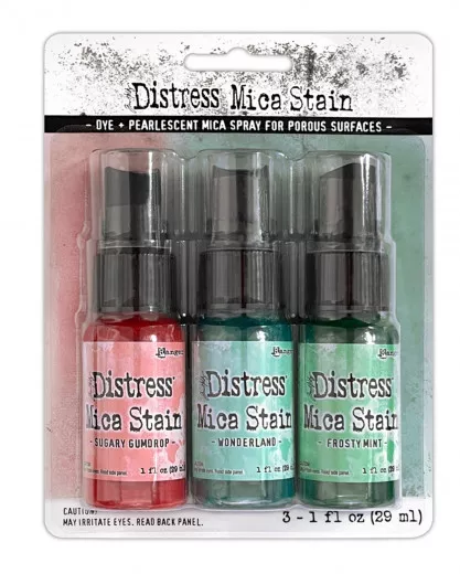 Tim Holtz Distress Mica Stain Set - Holiday Set Nr. 6