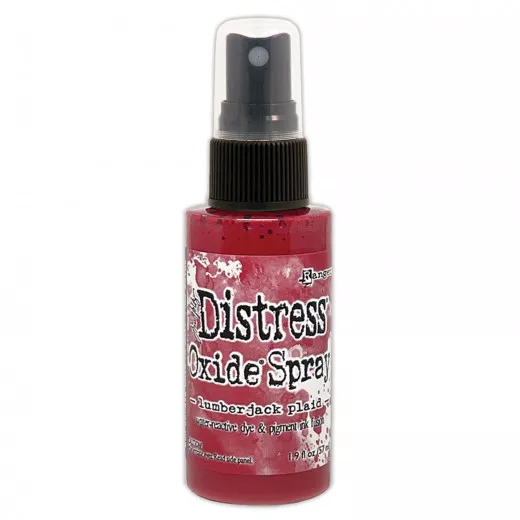 Spray Distress Oxide - Lumberjack Plaid