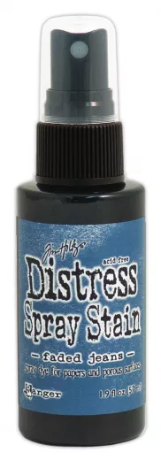 Distress Spray Stain - Faded Jeans