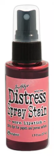 Distress Spray Stain - Worn Lipstick