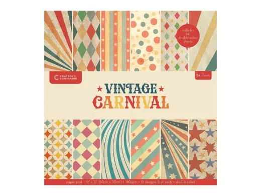 Vintage Carnival - 12x12 Paper Pad