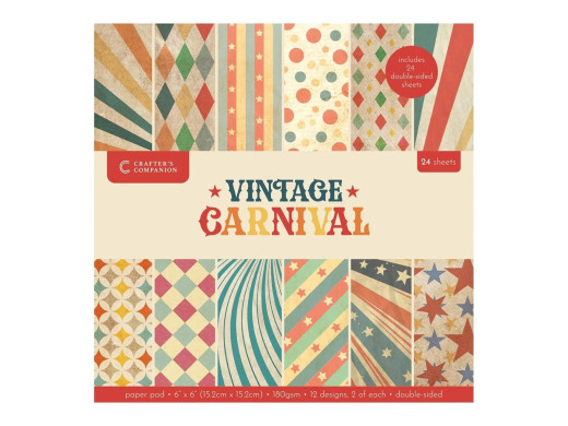 Vintage Carnival - 6x6 Paper Pad
