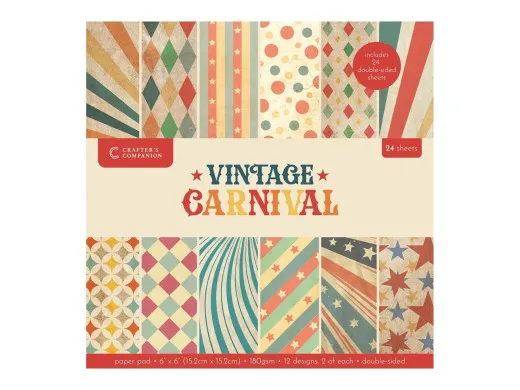 Vintage Carnival - 6x6 Paper Pad
