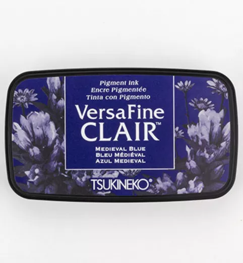 VersaFine Clair Ink Pad - Medieval Blue