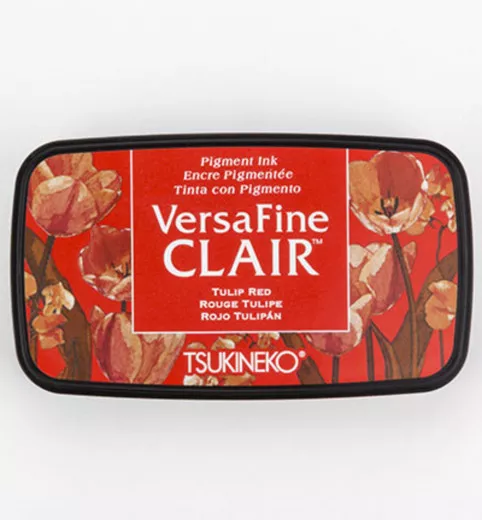 VersaFine Clair Ink Pad - Tulip Red