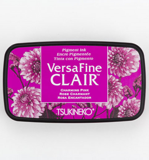 VersaFine Clair Ink Pad - Charming Pink