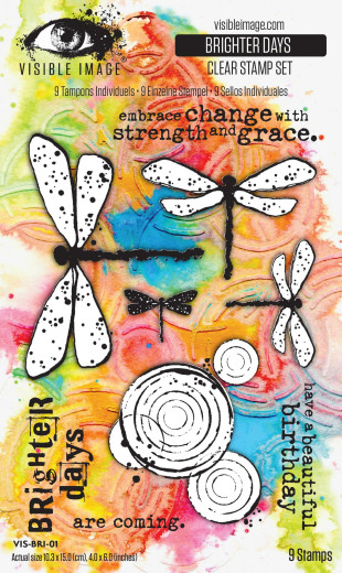 Visible Image - Clear Stamps - Brighter Days
