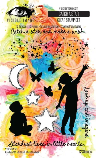 Visible Image - Clear Stamps - Hopes and Dreams - Catch A Star by Mark Alexander