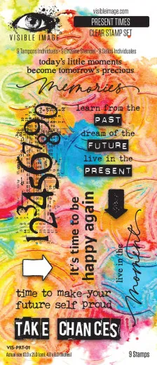 Visible Image - Clear Stamps - Tomorrow's Memories - Present Times