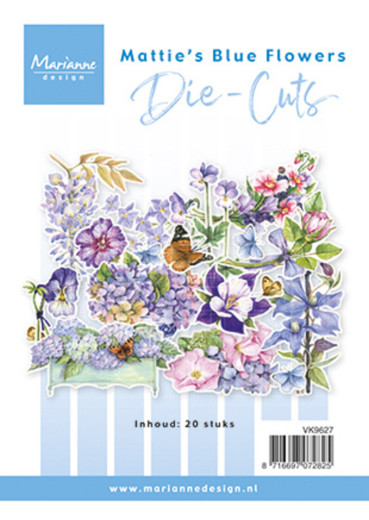Marianne Design Die-Cuts - Mattie's Blue Flowers