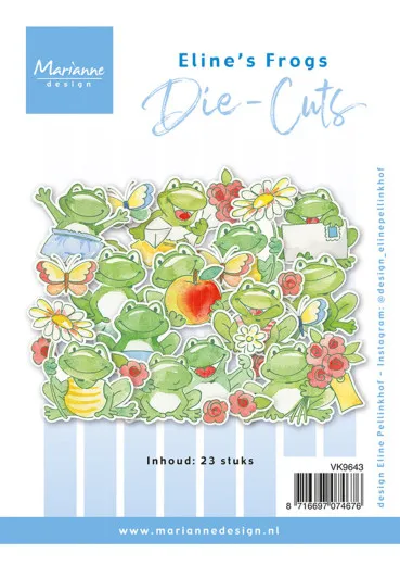 Marianne Design Die-Cuts - Eline's Frogs
