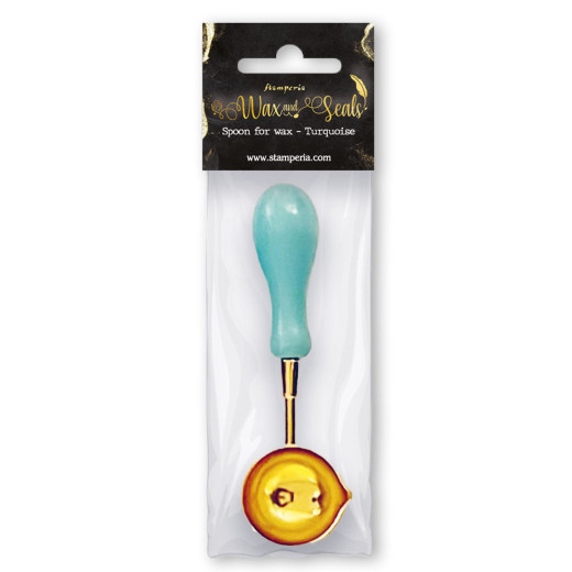 Spoon for Wax - Turquoise Wax and Seals