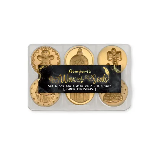 Wax and Seals Set - Candy Christmas