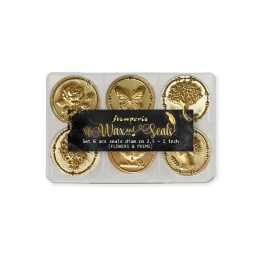 Wax and Seals Set - Flowers and Poems