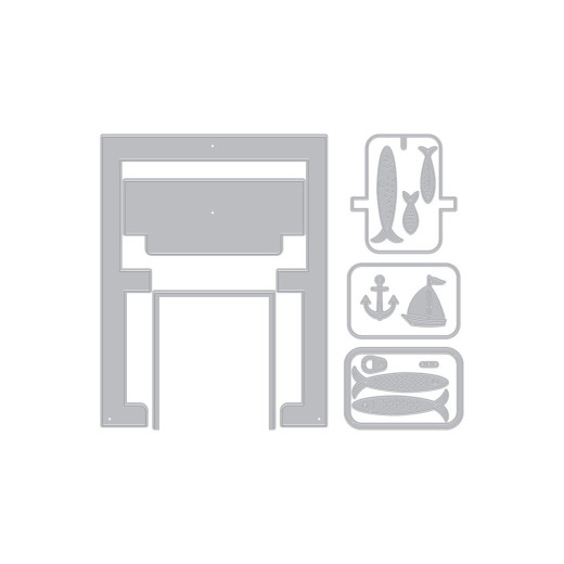 Hero Arts - Die Set - Packed With Love - Partners Packed with Love Big Mouth