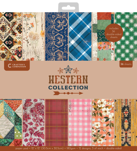 Western Collection - 12x12 Paper Pad