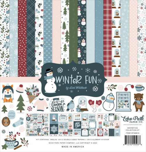 Winter Fun - 12x12 Collection Kit