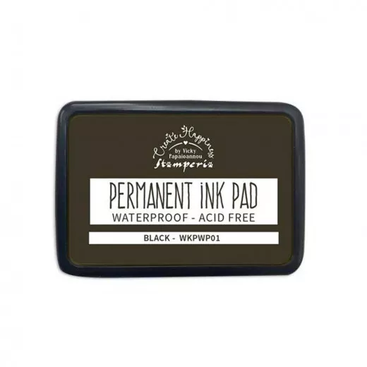 Stamperia Create Happiness Permanent Ink Pad - Black