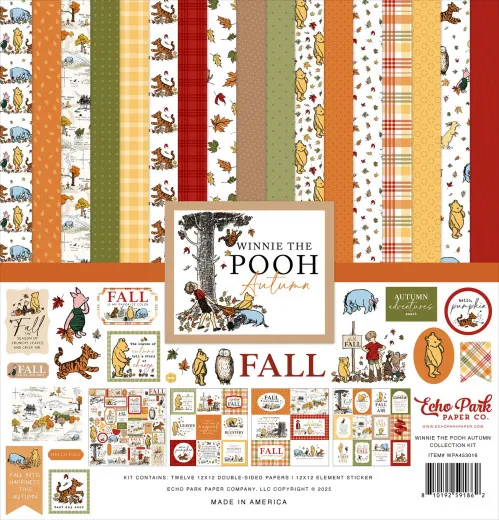 Winnie The Pooh Autumn - 12x12 Collection Kit
