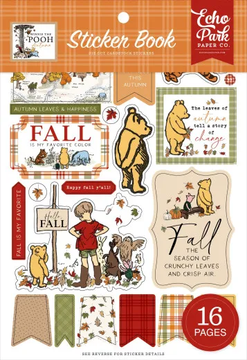 Sticker Book - Winnie The Pooh Autumn