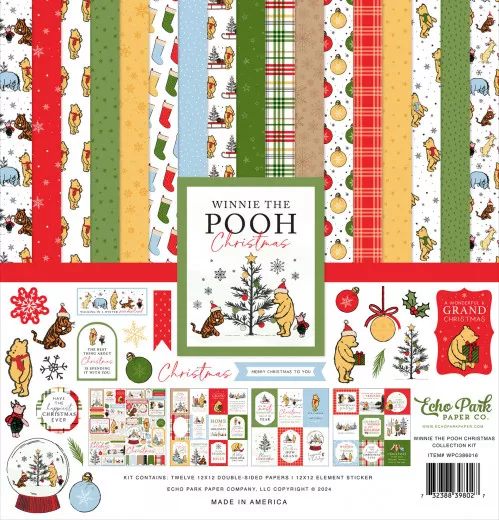 Winnie The Pooh Christmas - 12x12 Collection Kit