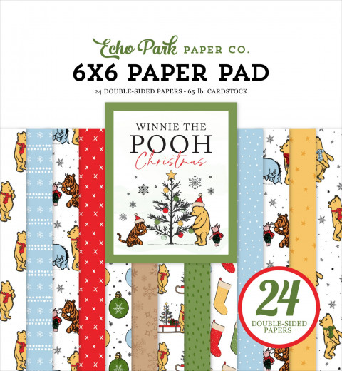 Winnie The Pooh Christmas - 6x6 Paper Pad