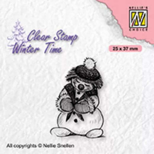 Clear Stamps - Winter Time Snowman 1