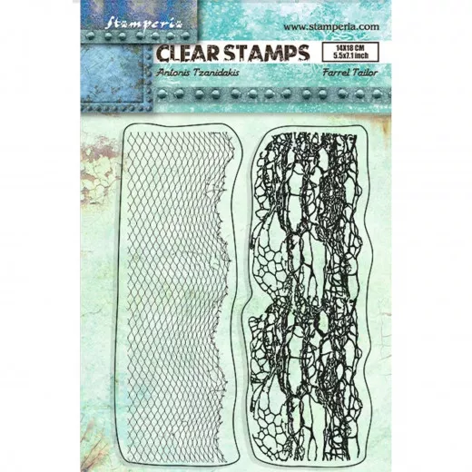 Stamperia Clear Stamps - Songs of the Sea - Double Border