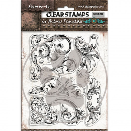 Stamperia Clear Stamps - Sir Vagabond in Fantasy World - Greeks