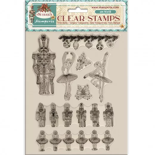 Stamperia Clear Stamps - The Nutcracker - Ballet and Soldiers