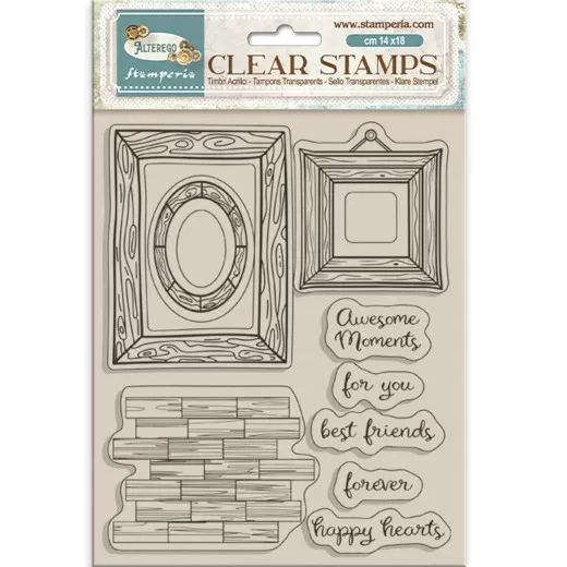 Stamperia Clear Stamps - Alterego - Frames