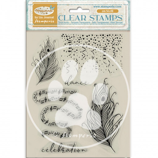 Stamperia Clear Stamps - Masquerade