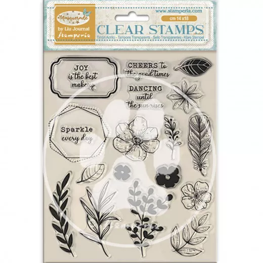 Stamperia Clear Stamps - Masquerade