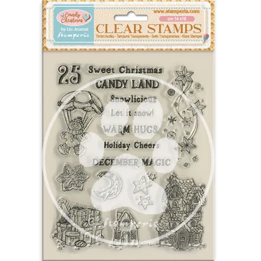 Stamperia Clear Stamps - Candy Christmas