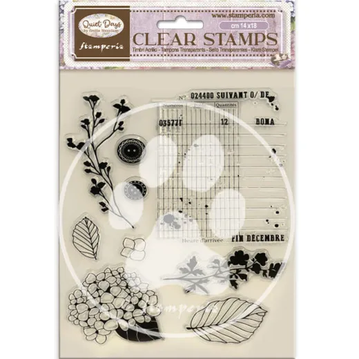 Stamperia Clear Stamps - Quiet Days - Hydrangea