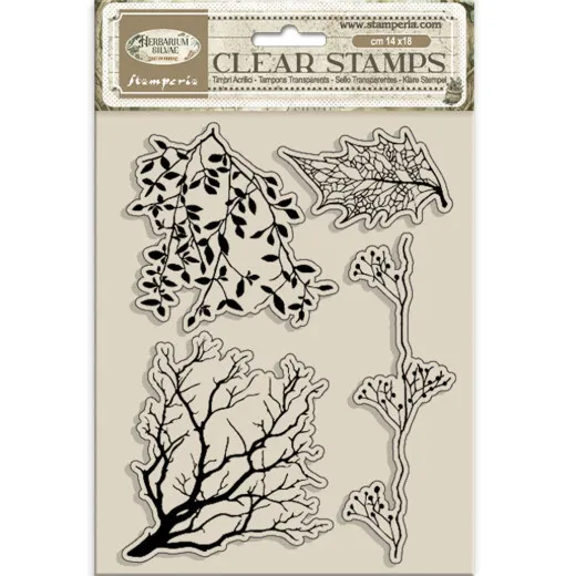 Stamperia Clear Stamps - Herbarium Silvae - Tree Branches