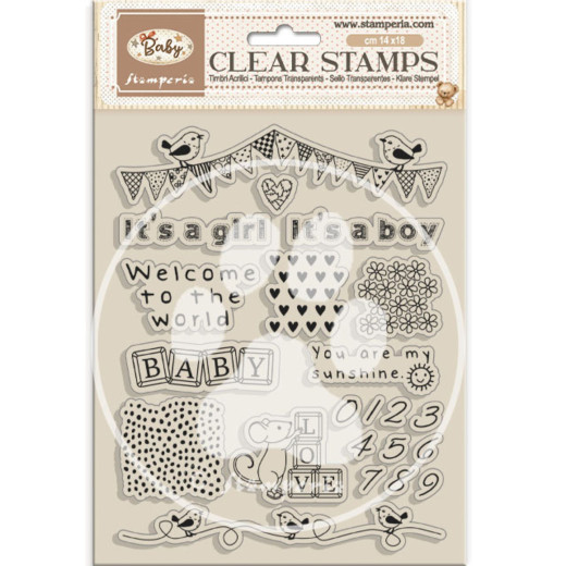 Stamperia Clear Stamps - Baby