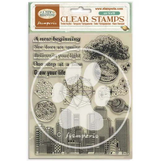 Stamperia Clear Stamps - A New Beginning
