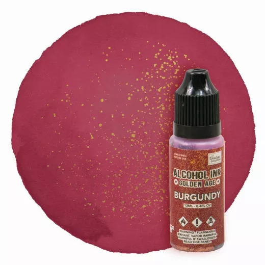 Couture Creations Alcohol Ink - Golden Age Burgundy