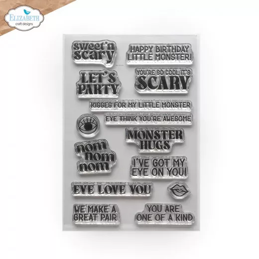 Clear Stamps - Monster Hugs