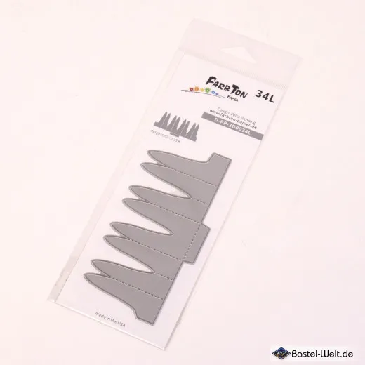 Farbton - Stanze für Faltblume 34L