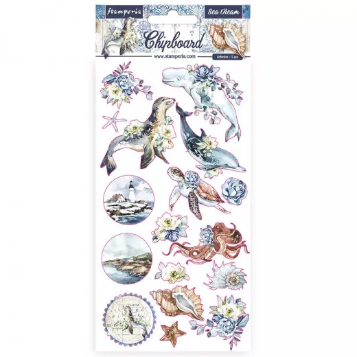 Stamperia Chipboard - Sea Dream