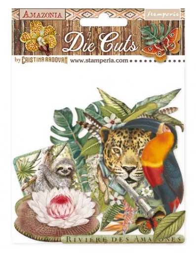 Stamperia Die-Cuts - Amazonia