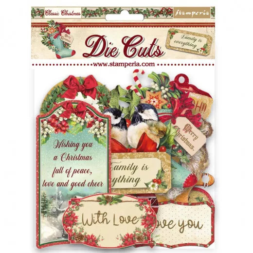 Stamperia Die-Cuts - Classic Christmas