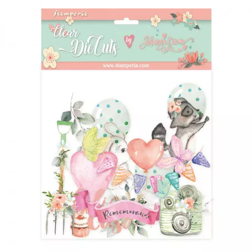 Stamperia Clear Die Cuts - Celebration