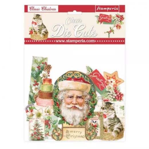 Stamperia Clear Die Cuts - Classic Christmas