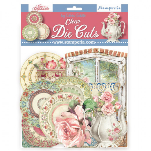 Stamperia Clear Die Cuts - Casa Granada